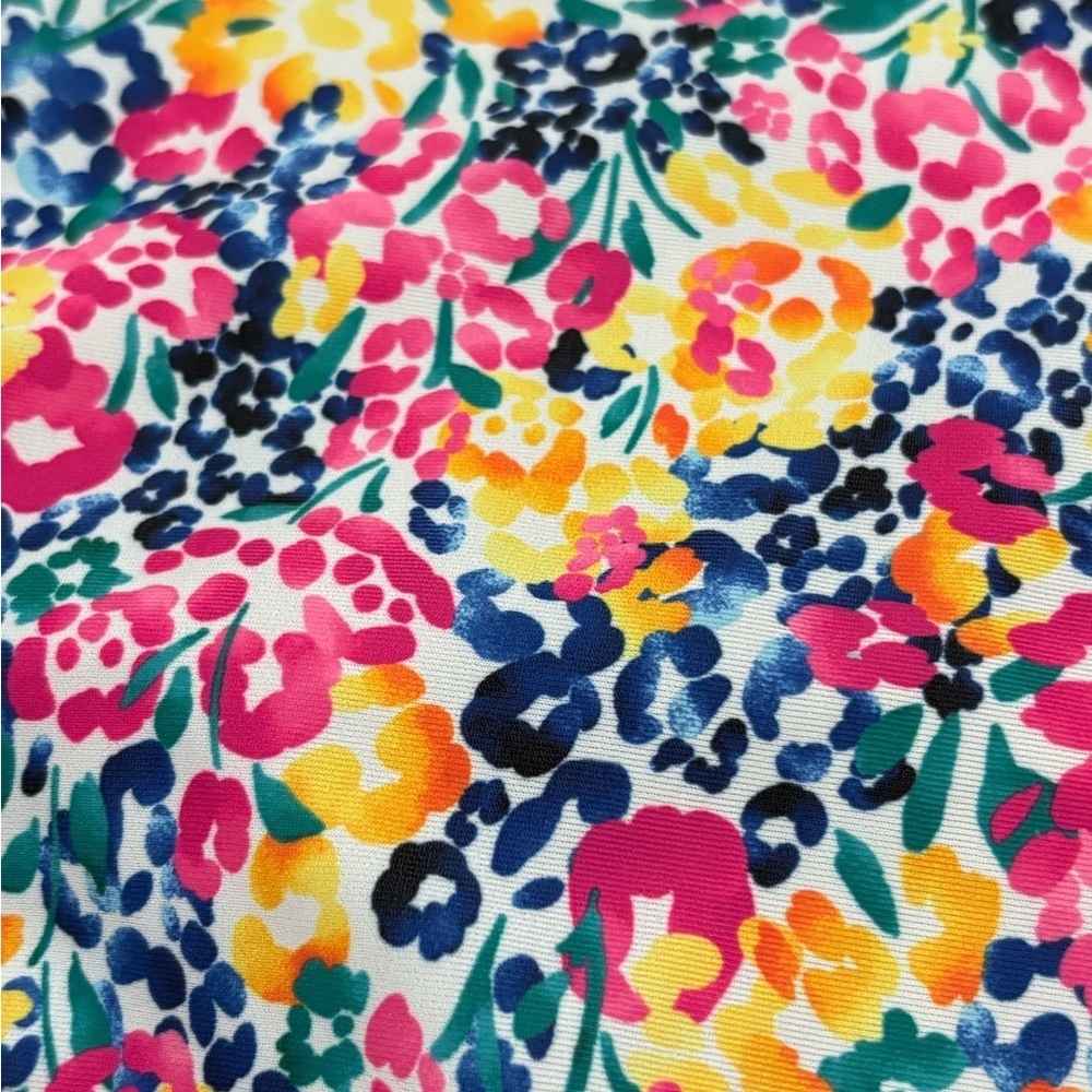 Ladies One Piece Floral Bathing Suit Krista Size 12D - Picture 4 of 7